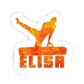 Sticker Gymnast Elisa Image