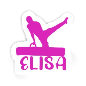 Sticker Elisa Gymnast Image