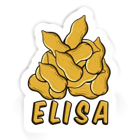 Elisa Sticker Nuss Image