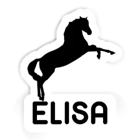 Elisa Sticker Horse Image