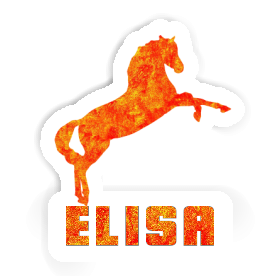 Horse Sticker Elisa Image