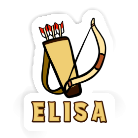 Elisa Sticker Arrow Bow Image