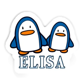 Aufkleber Pinguin Elisa Image