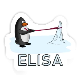 Sticker Elisa Penguin Image