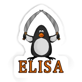 Sticker Elisa Kampfpinguin Image