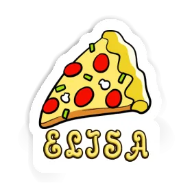 Elisa Sticker Pizza Image