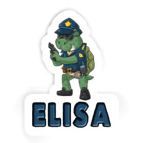 Sticker Elisa Polizist Image