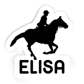 Sticker Horse Rider Elisa Image