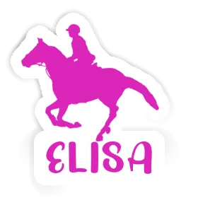 Horse Rider Sticker Elisa Image