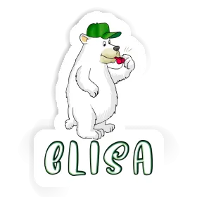 Bear Sticker Elisa Image