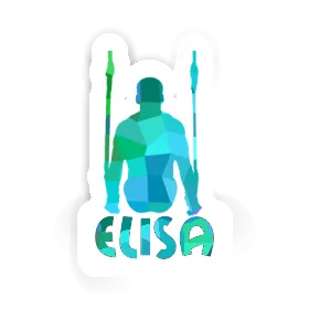 Sticker Ring gymnast Elisa Image