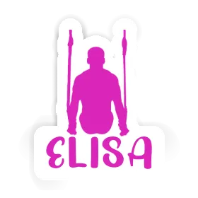 Sticker Ring gymnast Elisa Image