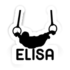 Sticker Elisa Ring gymnast Image