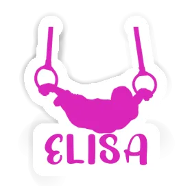 Sticker Ring gymnast Elisa Image