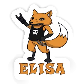 Elisa Sticker Fox Image