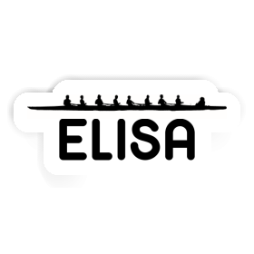 Sticker Elisa Rowboat Image