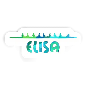 Rowboat Sticker Elisa Image