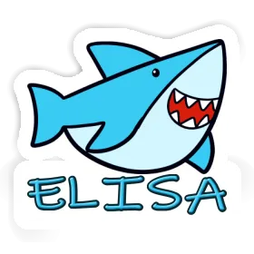 Shark Sticker Elisa Image