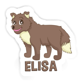 Hund Aufkleber Elisa Image