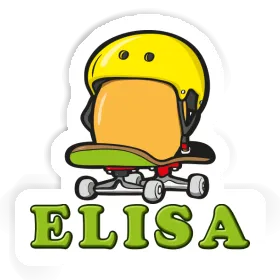 Sticker Skateboard-Ei Elisa Image