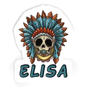 Sticker Baby Totenkopf Elisa Image