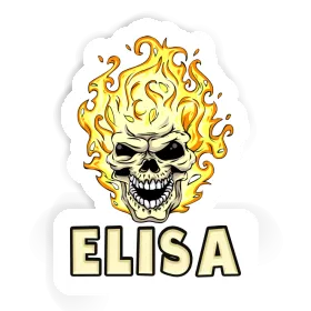 Sticker Elisa Firehead Image