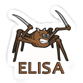 Sticker Spider Elisa Image