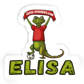 Sticker Elisa Lizard Image