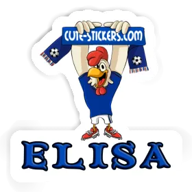 Sticker Rooster Elisa Image