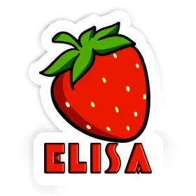 Sticker Strawberry Elisa Image