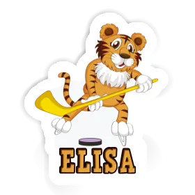 Elisa Sticker Hockeyspieler Image