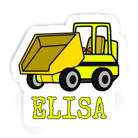 Elisa Sticker Front Tipper Image