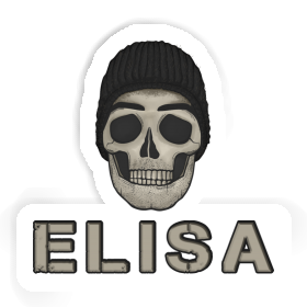 Sticker Skull Elisa Image