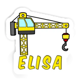 Tower Crane Sticker Elisa Image