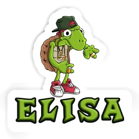 Turtle Sticker Elisa Image