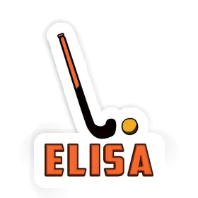 Floorball Stick Sticker Elisa Image