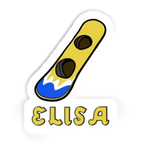 Wakeboard Sticker Elisa Image