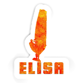 Sticker Elisa Windsurfer Image