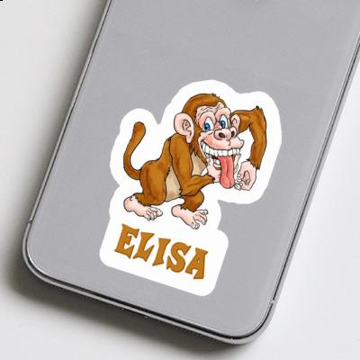 Sticker Elisa Affe Image