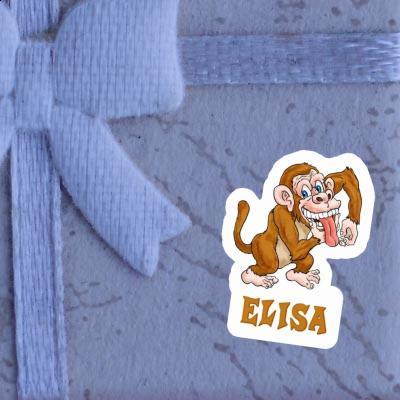 Sticker Elisa Affe Image