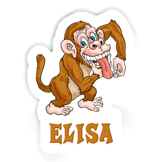 Sticker Elisa Affe Gift package Image