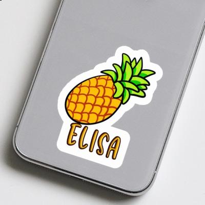 Ananas Autocollant Elisa Laptop Image