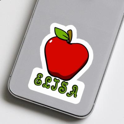 Elisa Sticker Apple Notebook Image