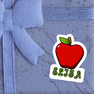 Elisa Sticker Apple Laptop Image