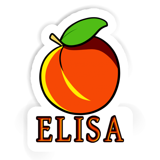 Apricot Sticker Elisa Image