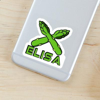 Elisa Sticker Spargel Notebook Image