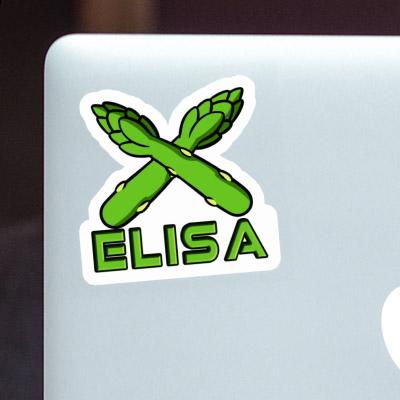 Elisa Sticker Asparagus Laptop Image