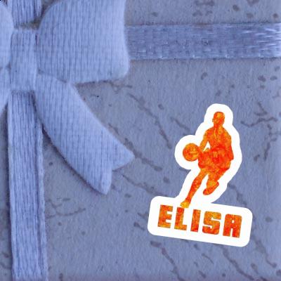 Sticker Basketball Player Elisa Image