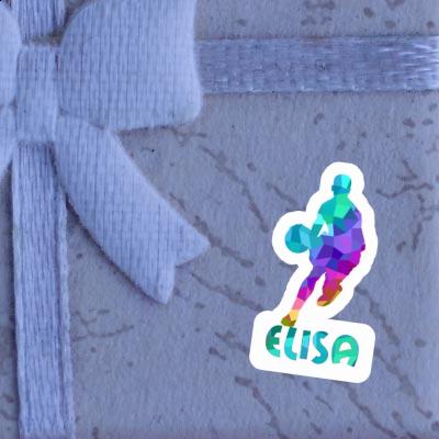 Sticker Elisa Basketball Player Image