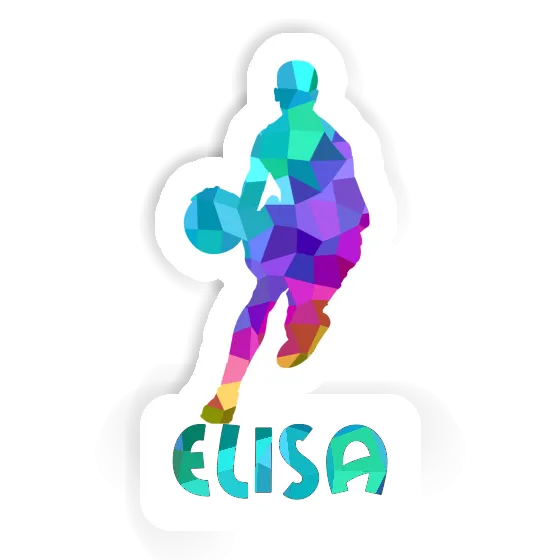 Sticker Elisa Basketball Player Gift package Image